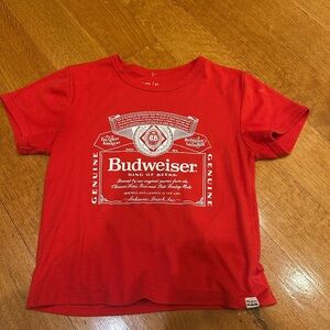 Budweiser Red T shirt